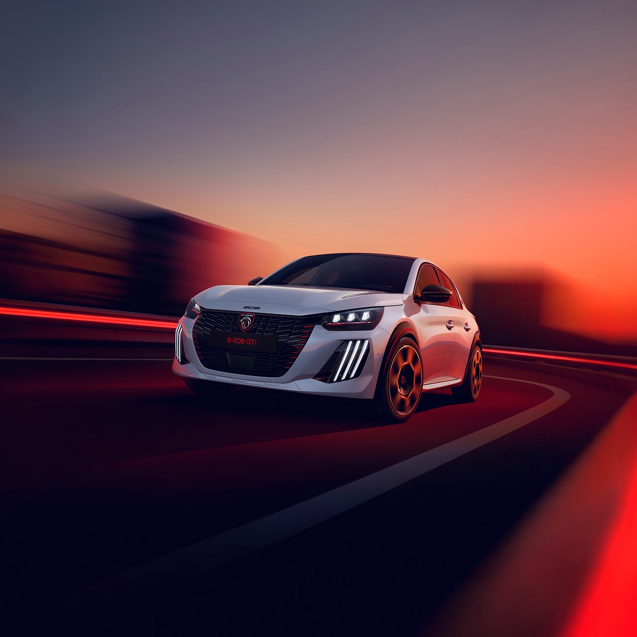Der neue PEUGEOT E-208 GTi