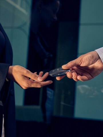 PEUGEOT Schlüsselübergabe