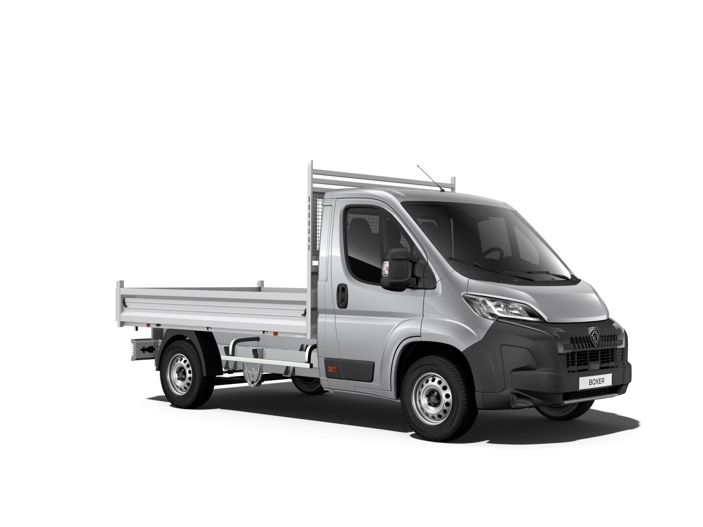 PEUGEOT BOXER mit Pritschenaufbau